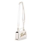 Girls White Logo Handbag, 1, hi-res