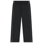 Boys Black Logo Joggers, 1, hi-res