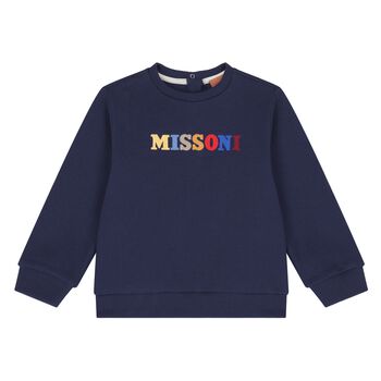 Younger Boys Navy Blue Sweatshirt
