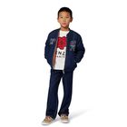 Ivory Boke Flower Logo Long Sleeve Top, 1, hi-res