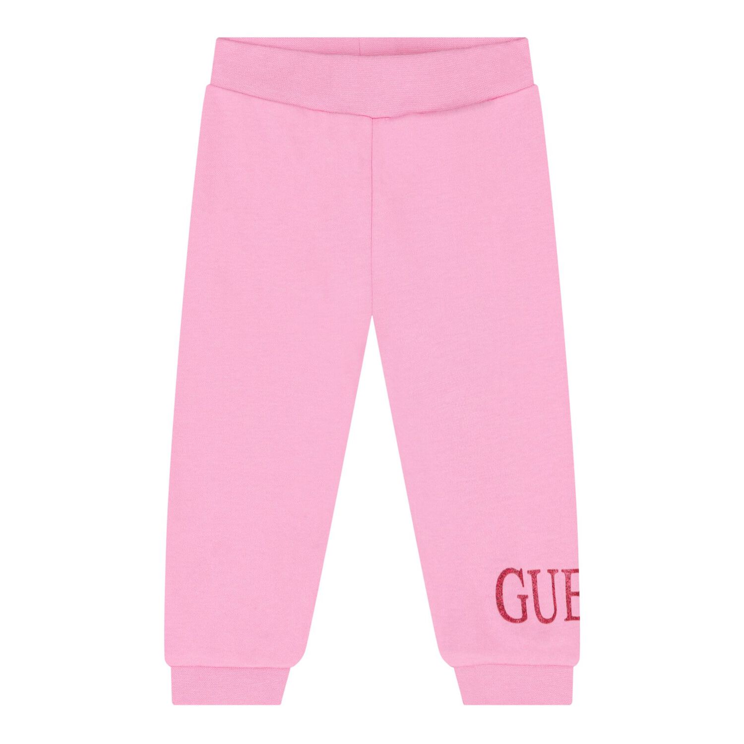 Baby Girls Pink Logo Tracksuit Set, 1, hi-res