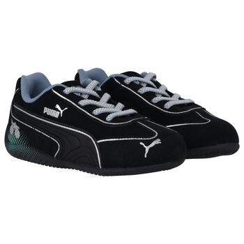 Younger Boys Black Speedcat Hot Wheels 2 Trainers