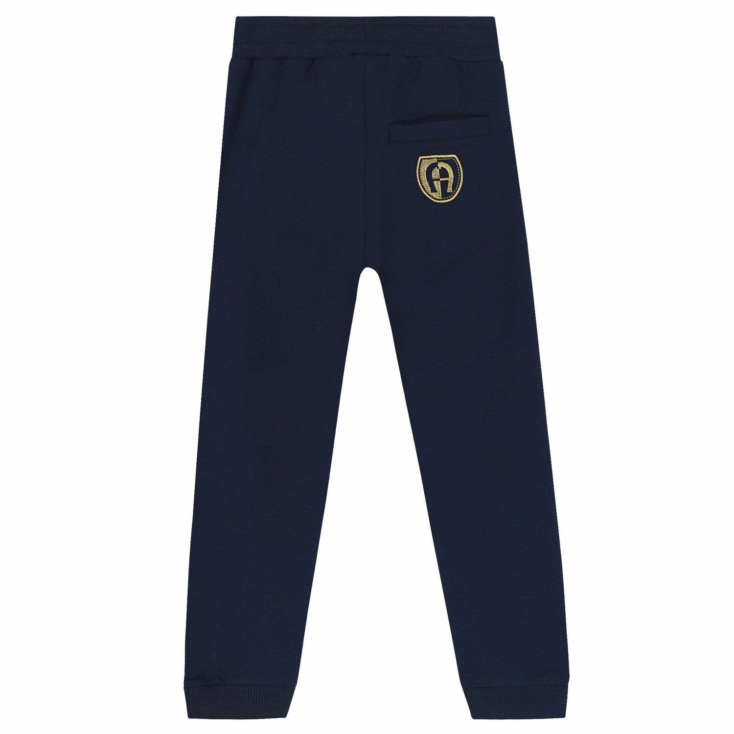 Boys Navy Logo Joggers, 1, hi-res