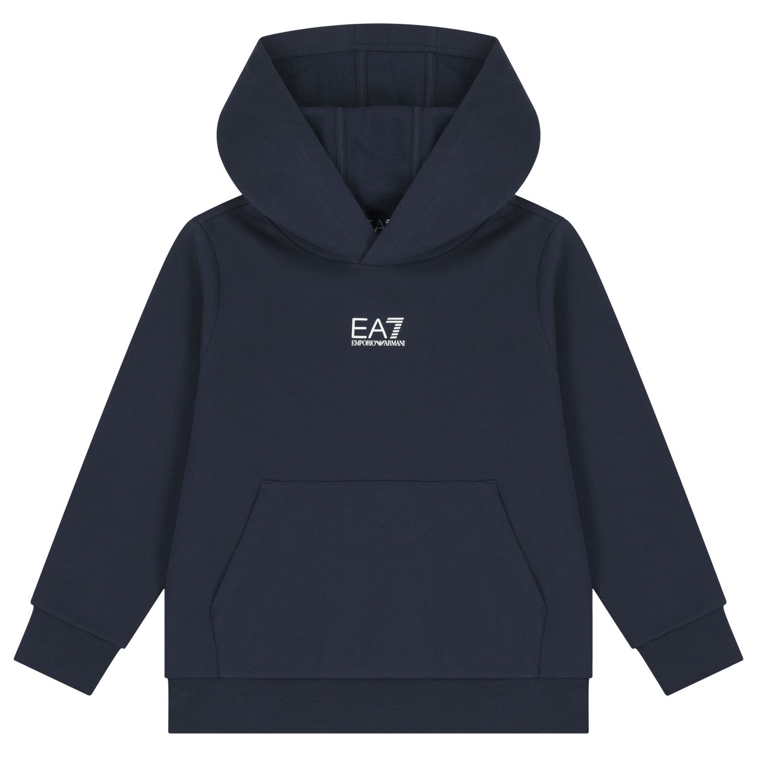 Boys Navy Blue Logo Tracksuit, 2, hi-res