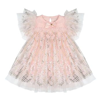 Baby Girls Pink Ruffle Tulle Marlowe Dress