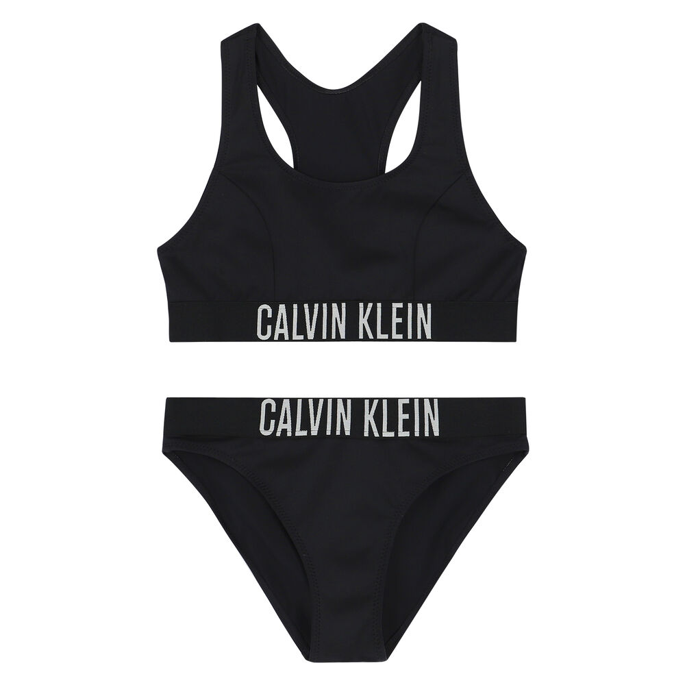 Calvin Klein Girls Black Bralette Bikini