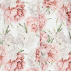 Baby Girls White Floral Babygrow, 1, hi-res