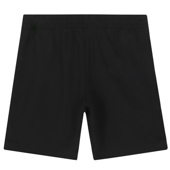 Boys Black Logo Shorts