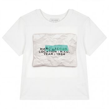 Boys White Logo T-Shirt