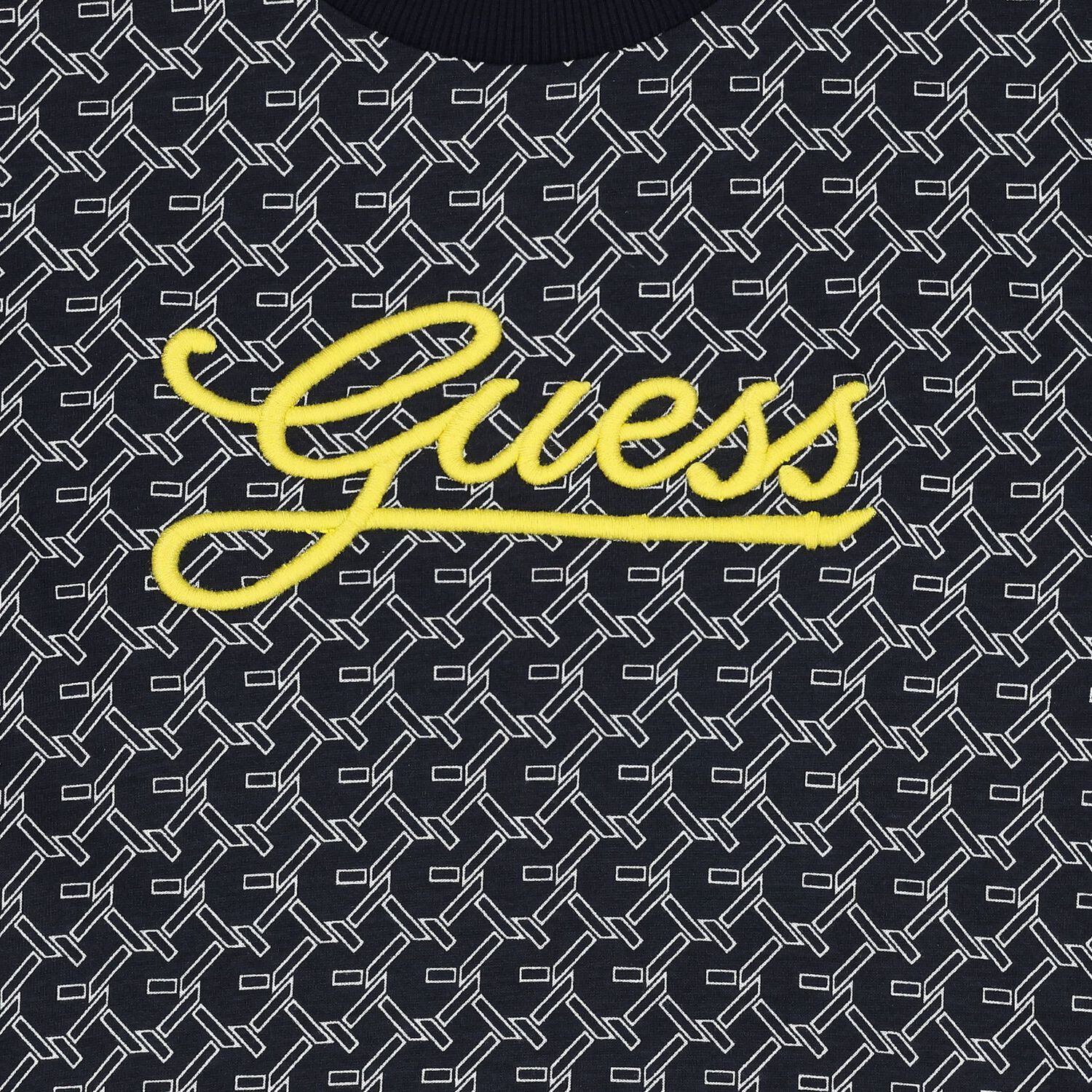 تيشيرت أولاد بالشعار باللون الكحلي, 1, hi-res