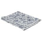 Baby Boys Ivory & Navy Blue Toile De Jouy Blanket, 1, hi-res