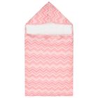 Baby Girls Pink Poudra Zig Zag Baby Nest, 1, hi-res