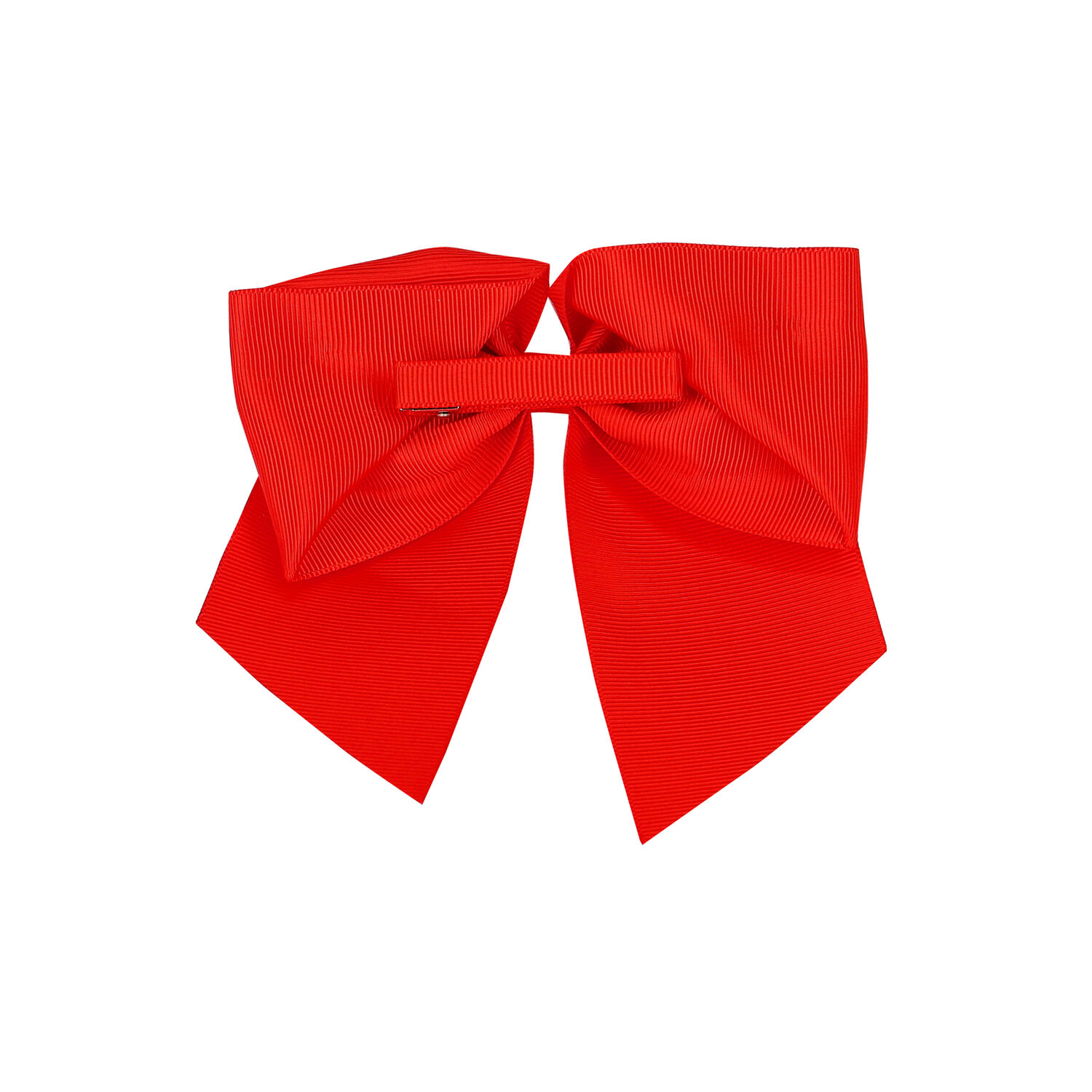 Girls Red Bow Hair Clip, 5, hi-res image number null