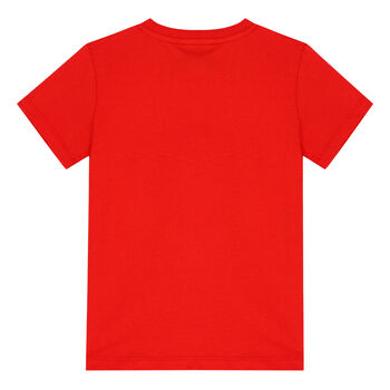 Boys Red Logo T-Shirt