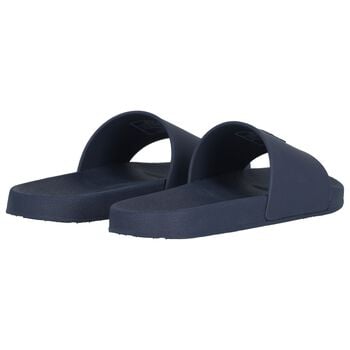 سلايدر أولاد بشعار باللون الكحلي