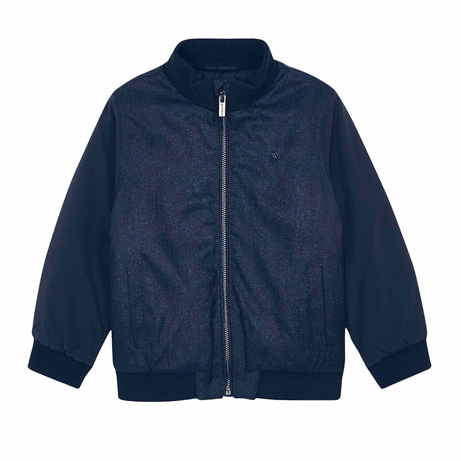 Mayoral Boys Navy Blue Bomber Jacket Junior Couture USA