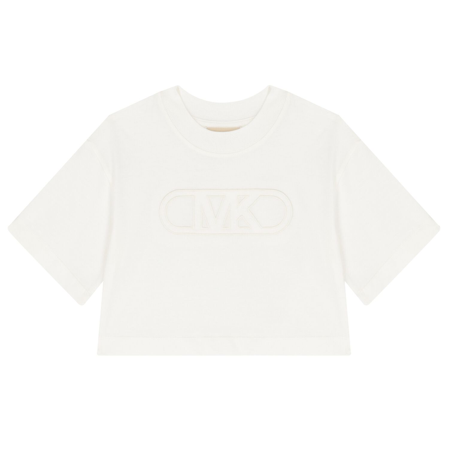 Girls Ivory Logo T-Shirt, 1, hi-res image number null