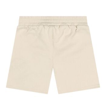 Baby Boys Beige Leopard Shorts