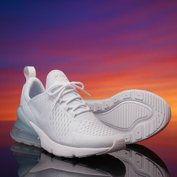 White Nike Air Max 270