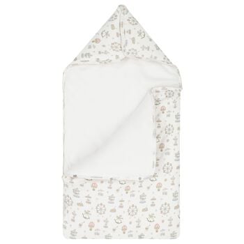 White Carousel & Hot Air Balloon Baby Nest