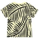 Boys Mini Me Yellow & Black Logo T-Shirt, 1, hi-res