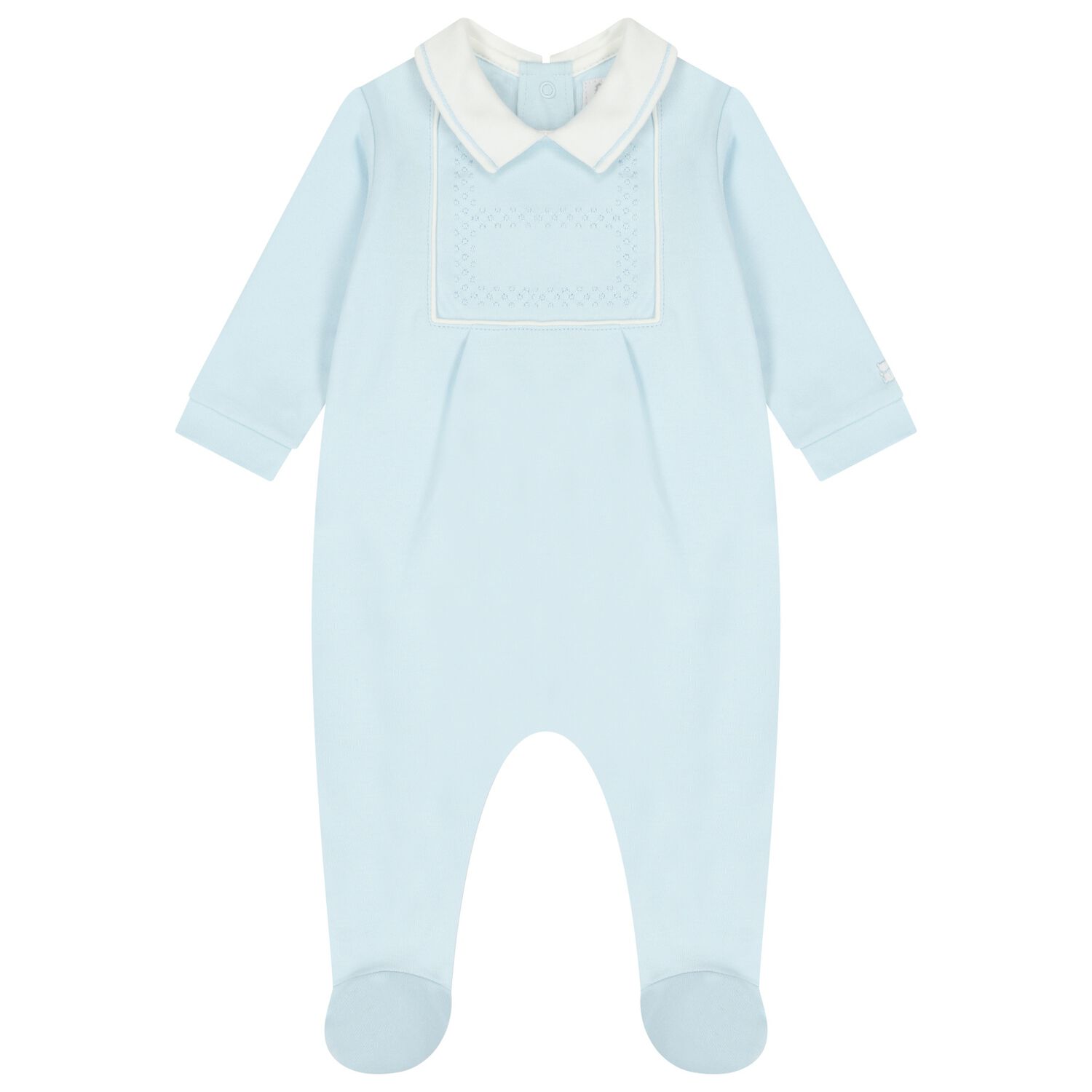 Baby Boys Blue Babygrow, 1, hi-res image number null