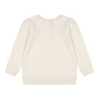 Baby Girls Beige Patchwork Bear Tracksuit, 1, hi-res