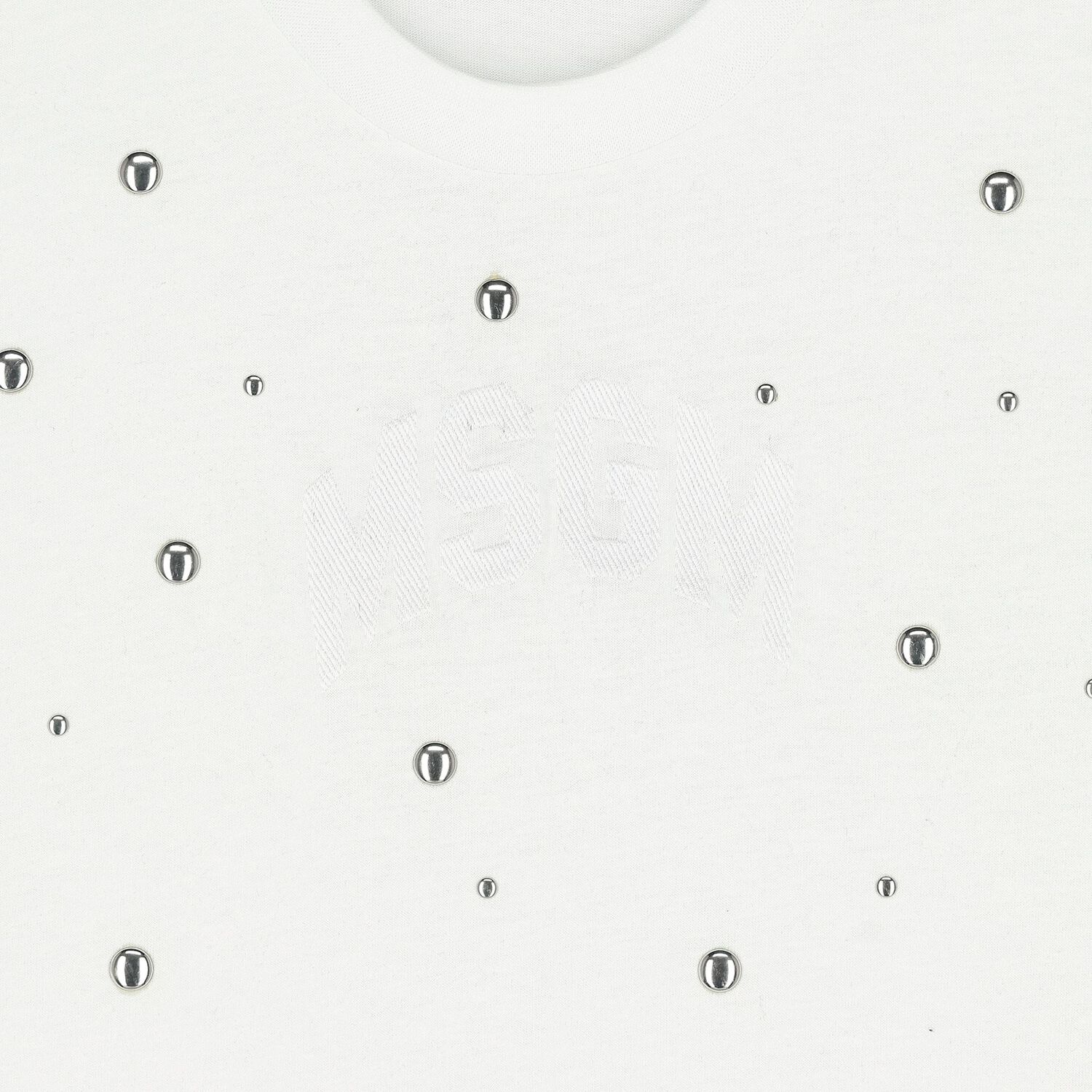 Girls White Logo T-Shirt, 2, hi-res