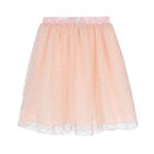 Girls Pink Tulle Skirt, 1, hi-res
