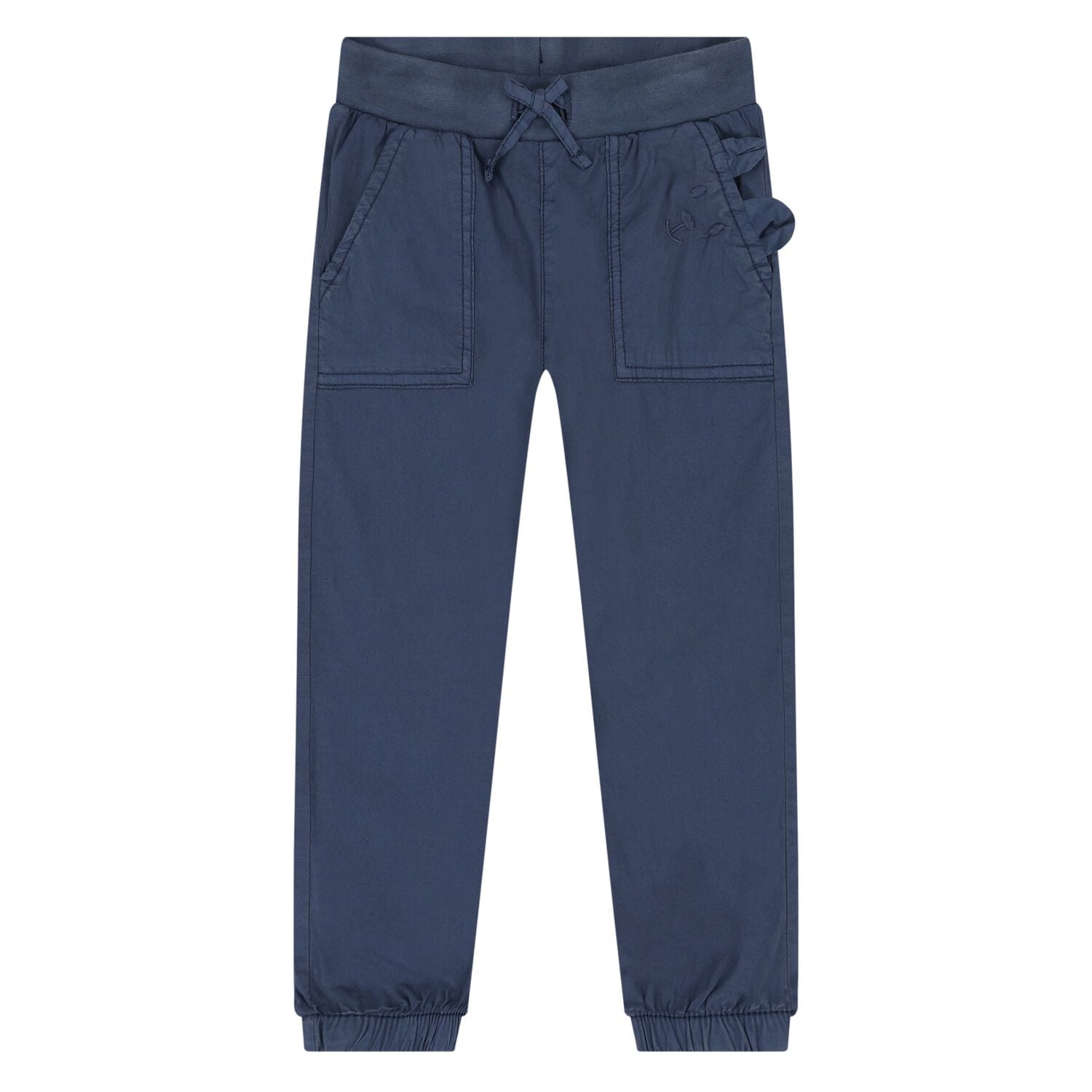 Younger Boys Blue Teddy Bear Joggers, 1, hi-res