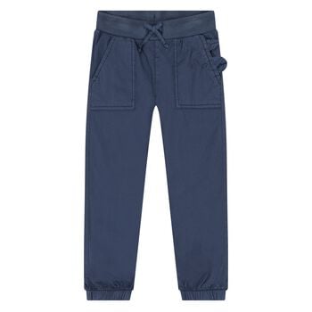 Younger Boys Blue Teddy Bear Joggers