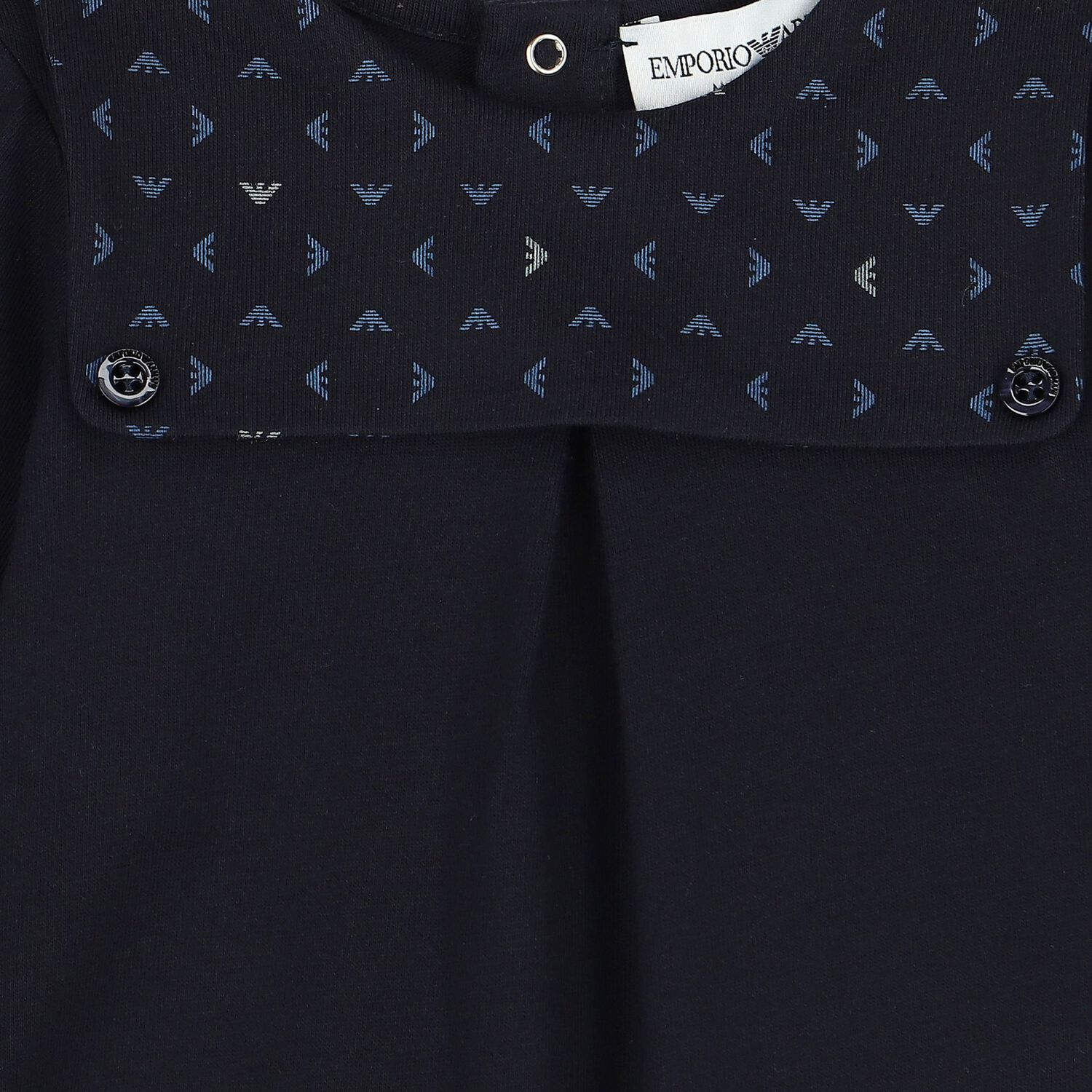 Baby Boys Navy Blue Logo Babygrow Gift Set, 4, hi-res image number null