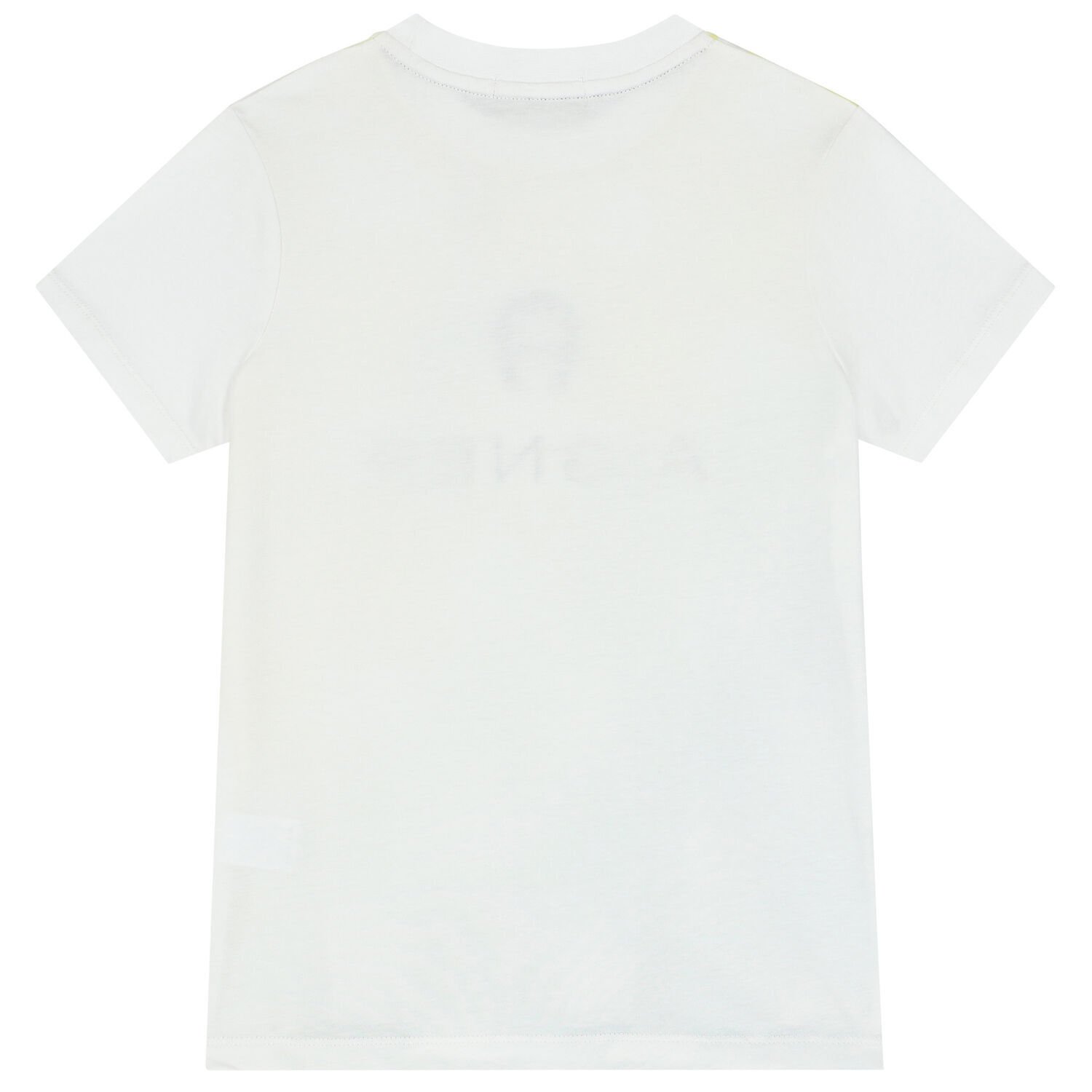 Boys White Logo T-Shirt, 1, hi-res