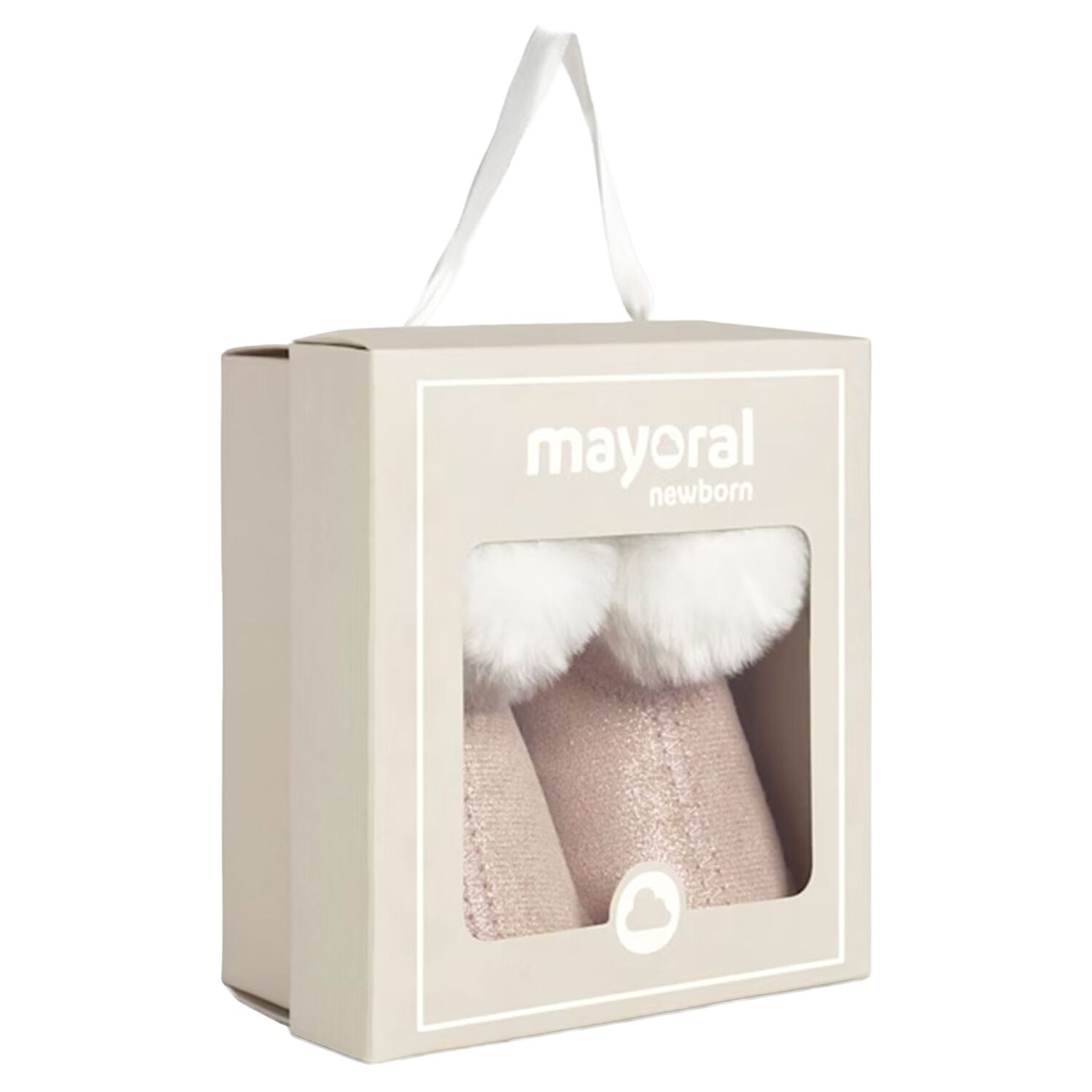 حذاء وردي من الفرو الصناعي للفتيات الصغيرات قبل المشي, 1, hi-res