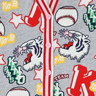 كارديجان بشعار النمر باللون الرمادي للبنات, 1, hi-res