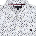 Boys White & Blue Logo Shirt, 1, hi-res