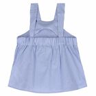 Girls Blue & White Sleeveless Top, 1, hi-res