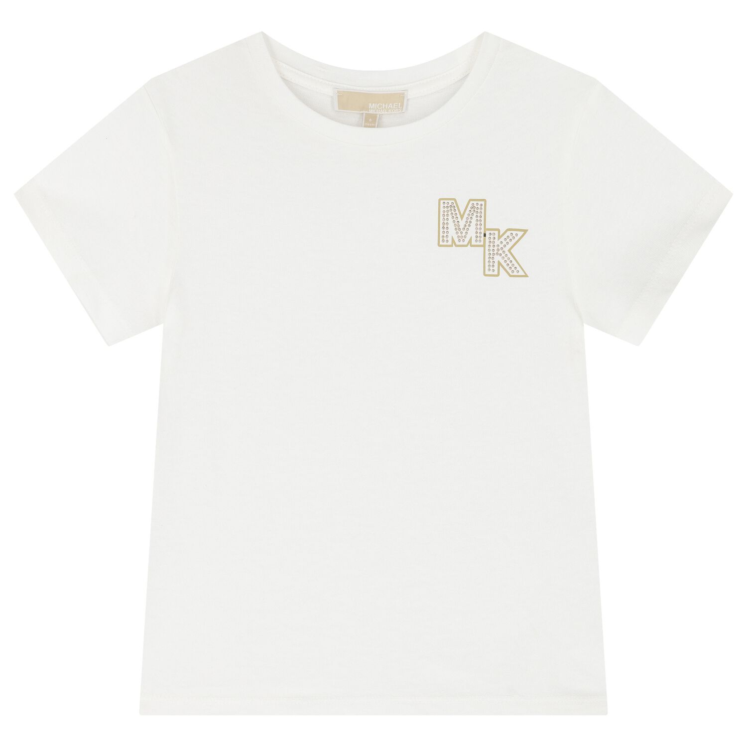 Girls Ivory Logo T-Shirt, 1, hi-res image number null