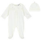 Ivory Logo Babygrow Set, 2, hi-res
