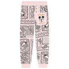 Girls Pink Bandana Disney Joggers, 1, hi-res