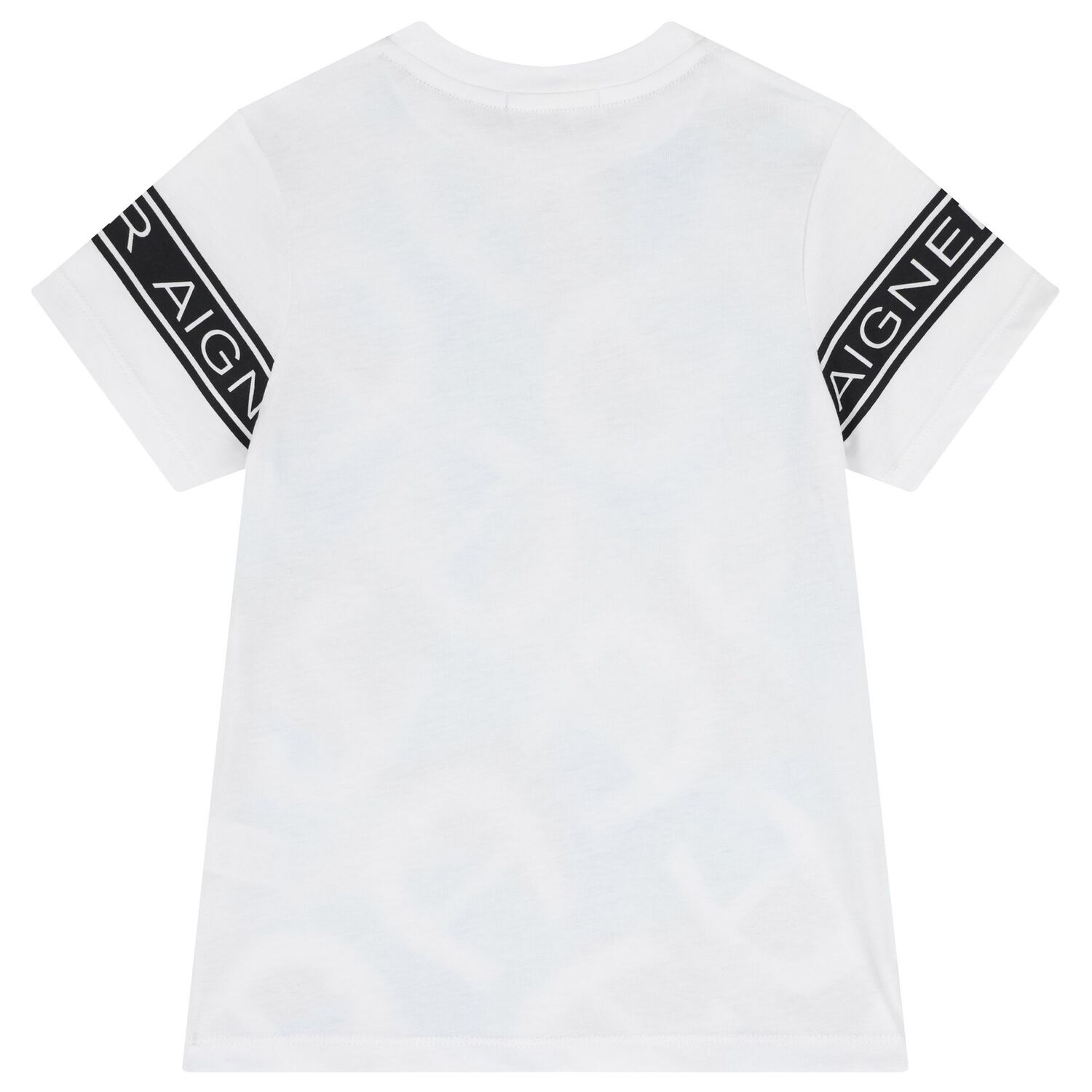 Boys White & Blue Logo T-Shirt, 1, hi-res