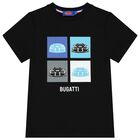 Boys Black Logo T-Shirt, 2, hi-res