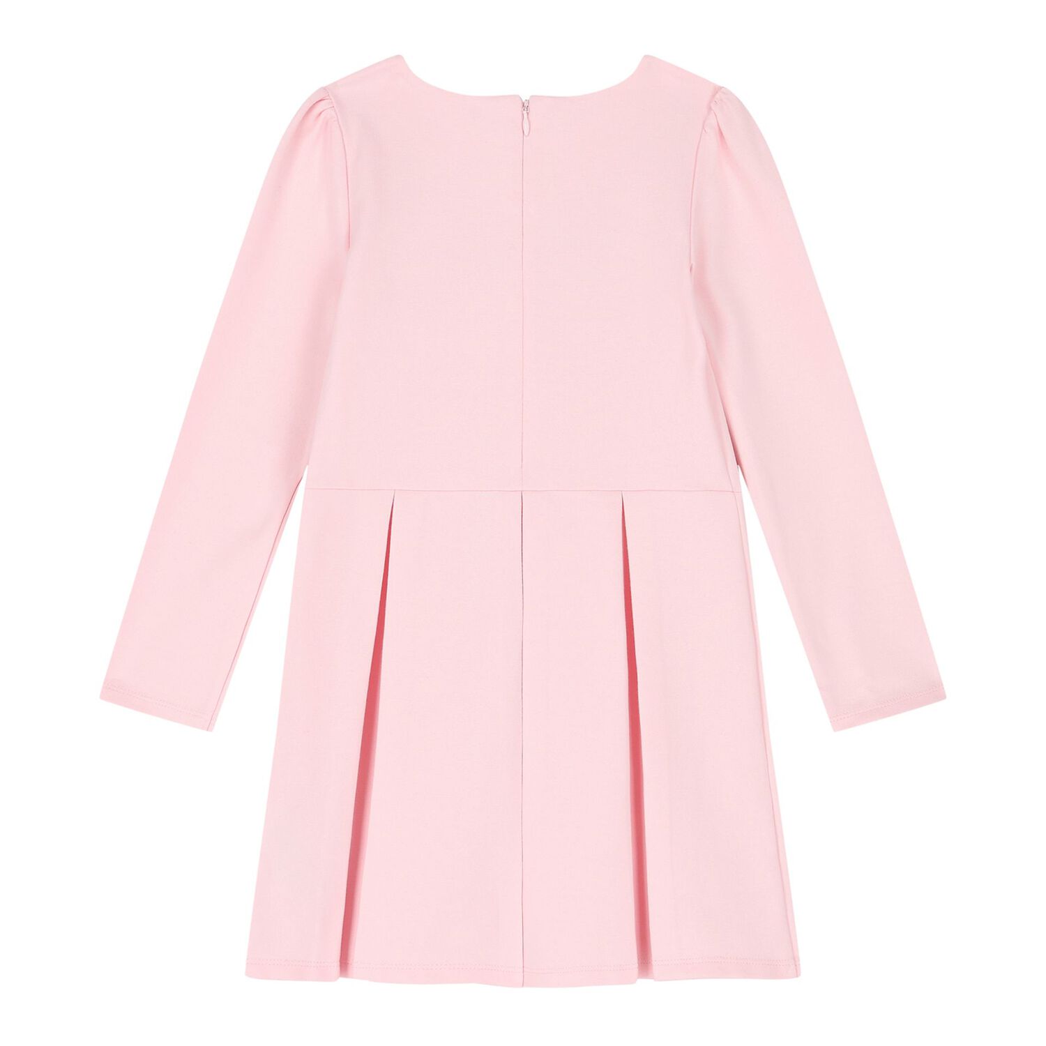 Girls Pink Logo Dress, 1, hi-res