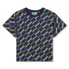 Boys Navy Blue Logo T-Shirt, 1, hi-res