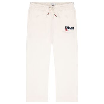 Boys Ivory Logo Joggers