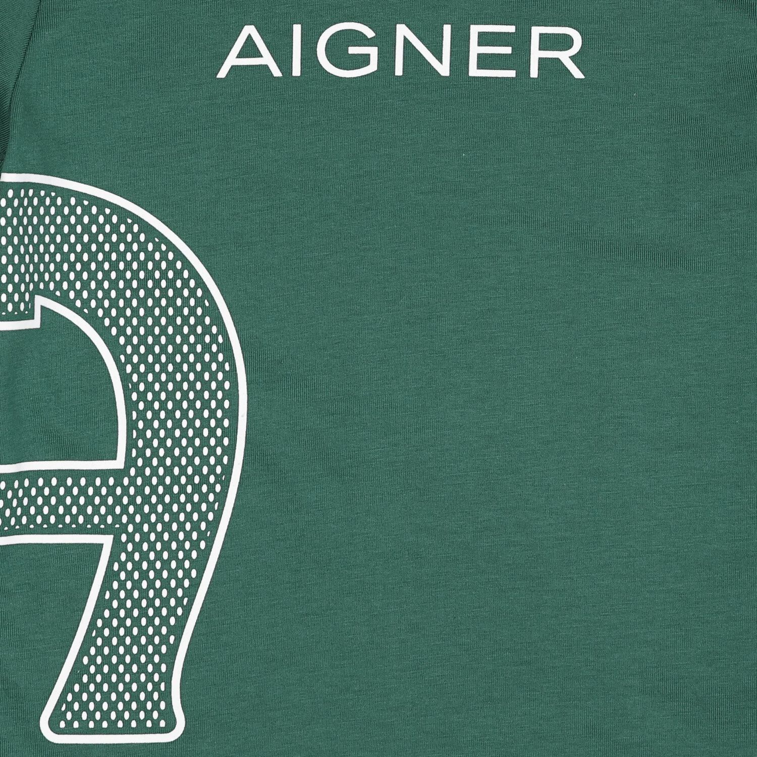 Younger Boys Green Logo T-Shirt, 2, hi-res