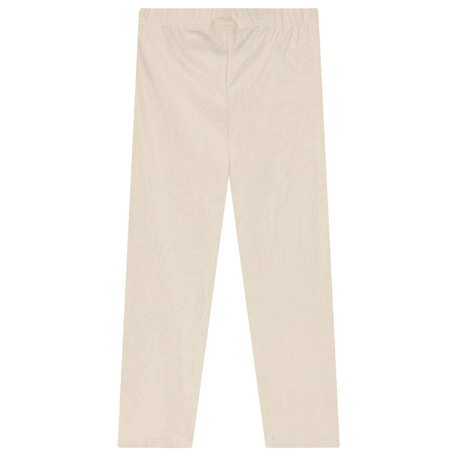 طقم ليجنز باللون الأبيض والذهبي للبنات, 1, hi-res image number null