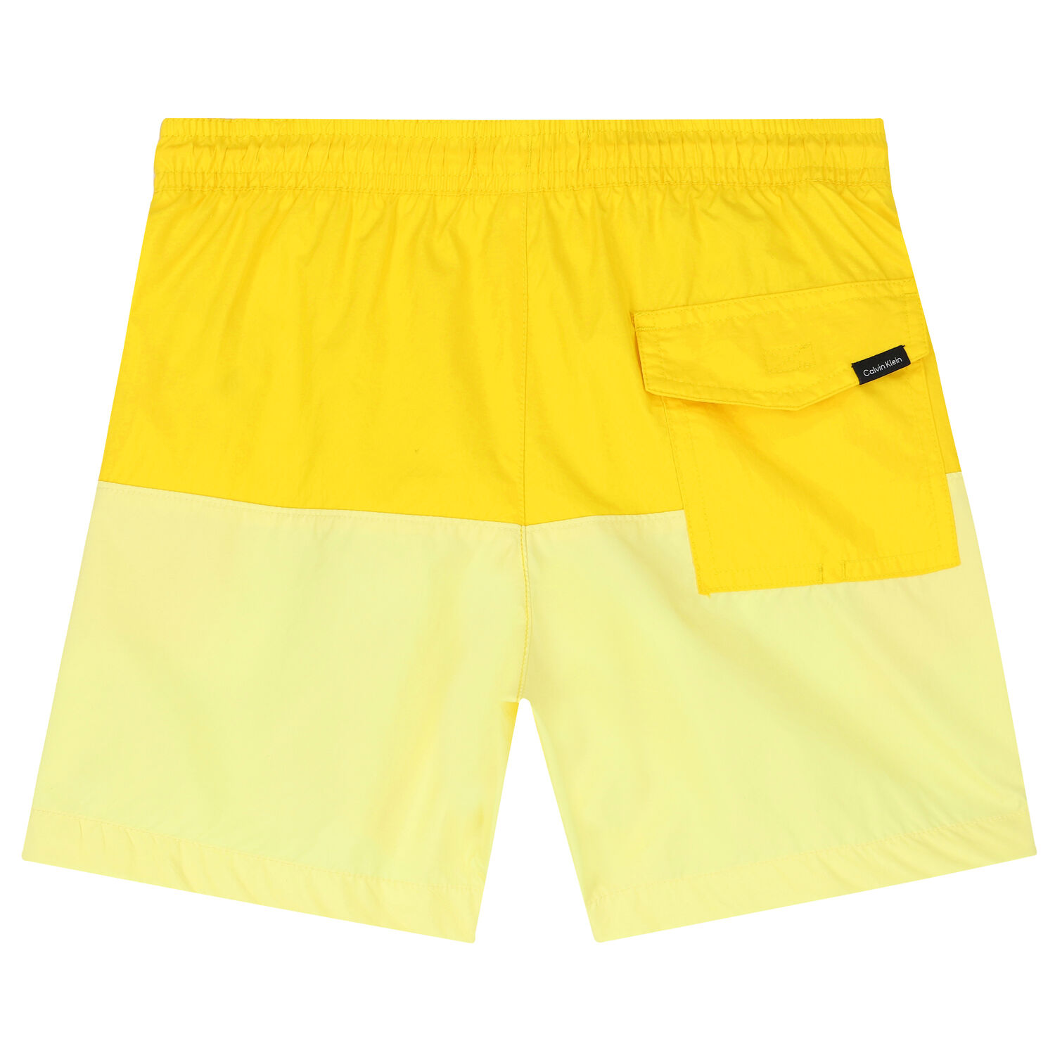 Boys Yellow Logo Swim Shorts, 2, hi-res image number null