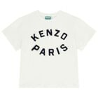 تيشيرت بالشعار باللون العاجي, 1, hi-res