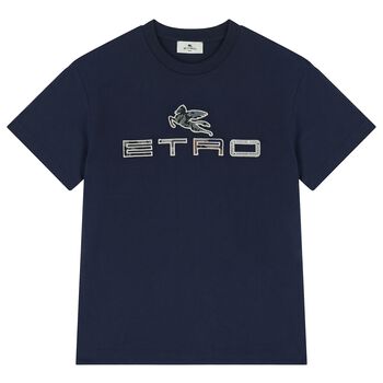 Navy Blue Logo T-Shirt